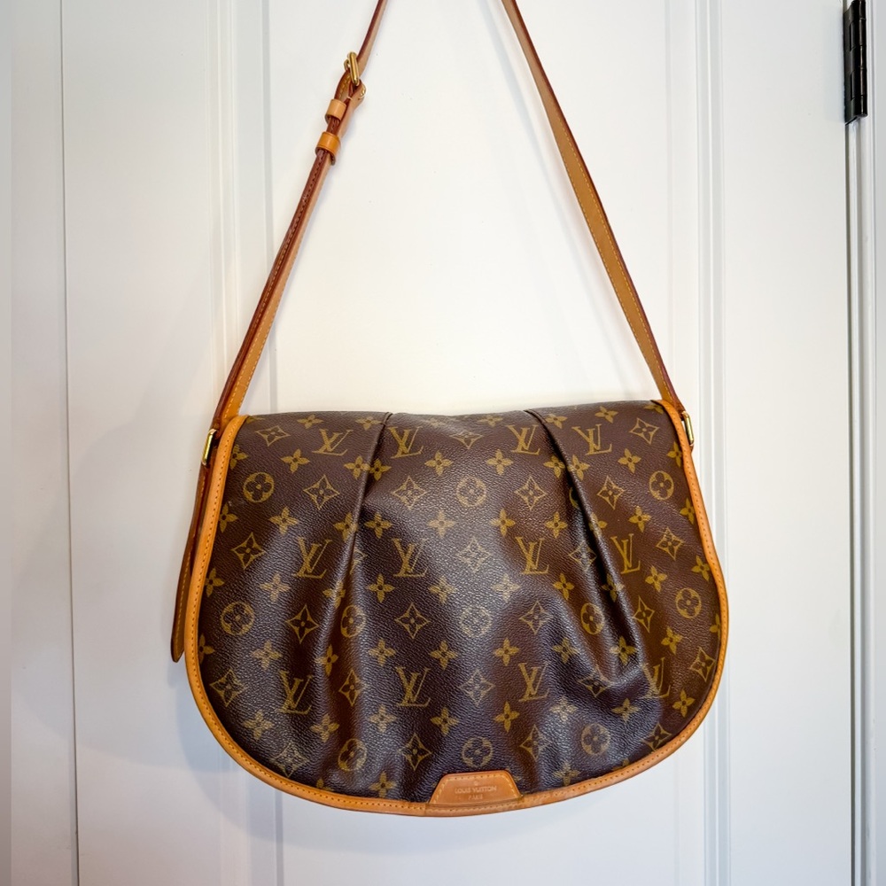 Louis Vuitton Brown Monogram Shoulder Bag